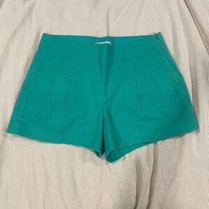 J.Crew high-rise pleated shorts with pockets